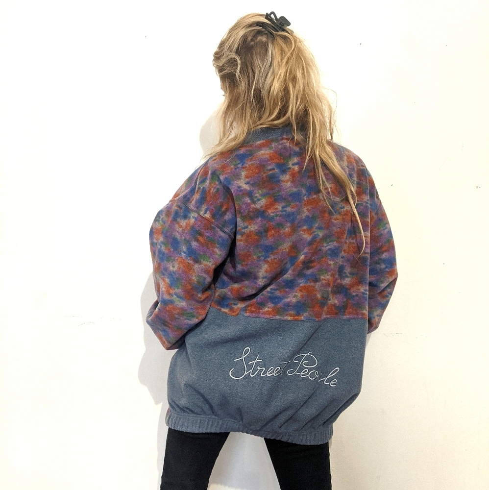 Fleece Pullover XL Vintage Street People.